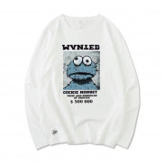 [Mẫu Mới] Áo Dài Tay Nam Nữ Unisex Form Rộng Cổ Tròn In Chữ WANTED Zenkonu TOP NAM 1000193